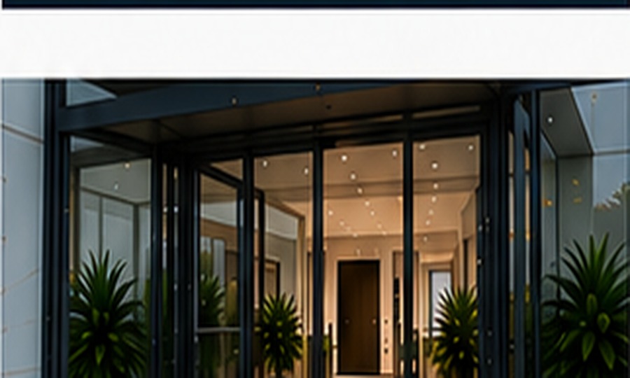Portes automatiques de SAS d'entrée